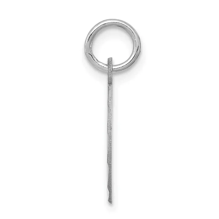 Rings TreasureFineJewelers Sterling Silver Rhodiumplated Holy Communion Disc Charm
