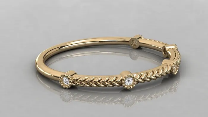 Rings Jalvi Co Round Diamond Band in 14k Gold Braided Diamond Ring Gold Band White Diamond Ring Braid Diamond Wedding Band Rings Jalvi Co Round Diamond Band in 14k Gold Braided Diamond Ring Gold Band White Diamond Ring Braid Diamond Wedding Band