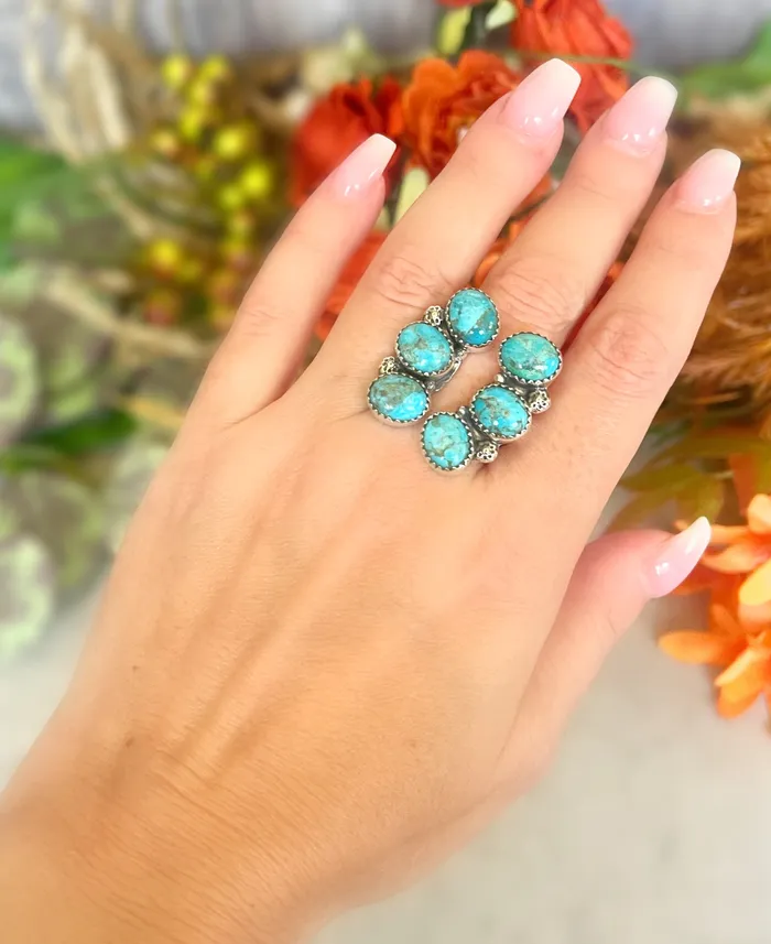 SophiaRene Boutique Rings Sterling Silver Squeeze Me Tight Open Front Stone Ring SophiaRene Boutique Rings Sterling Silver Squeeze Me Tight Open Front Stone Ring