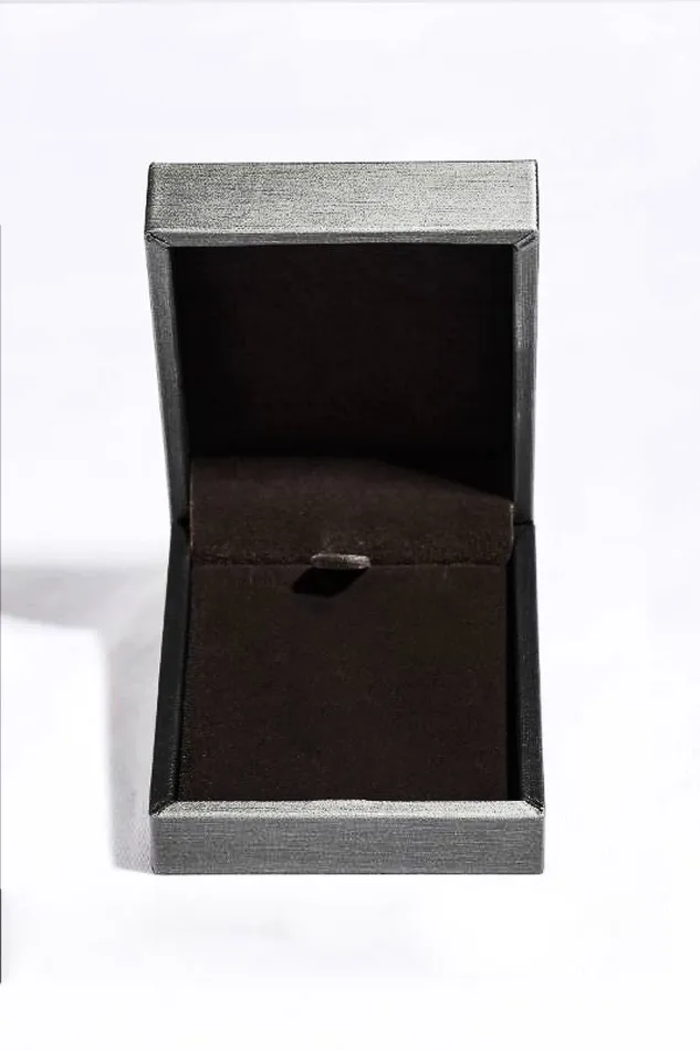 Trendsi Necklaces 925 Sterling Silver RhodiumPlated 1 Carat Moissanite Pendant Necklace